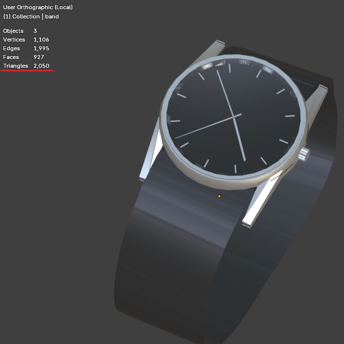 腕時計【3Dモデル】