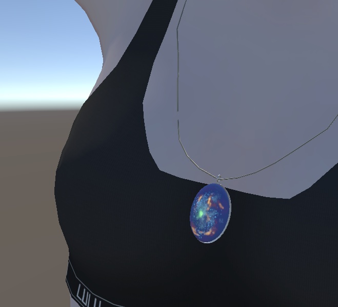 オパールのネックレス