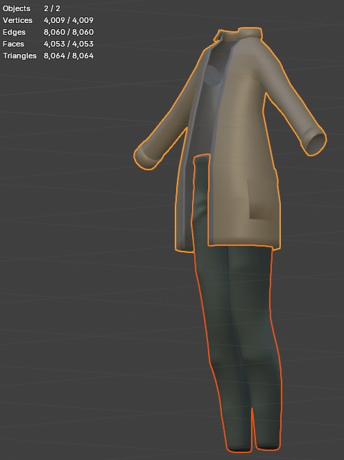 ハーフコート&ボトム