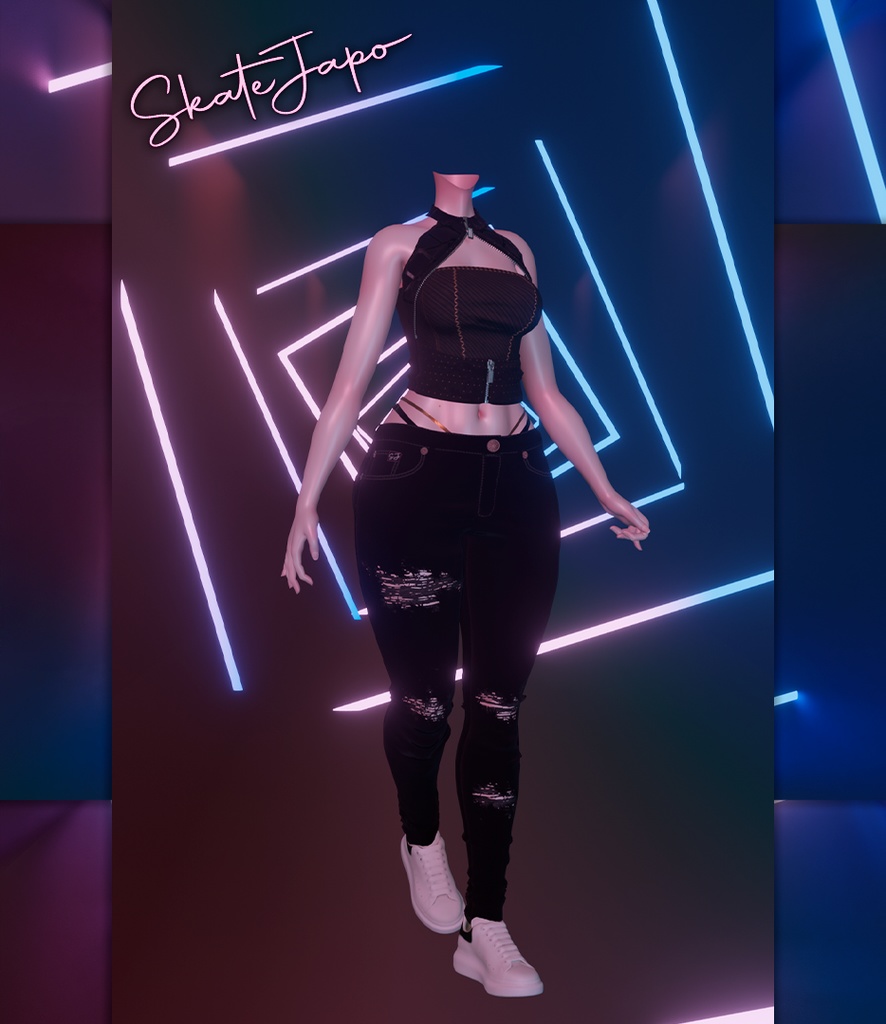 Crop-Top Outfit [Commercial & Personnal]