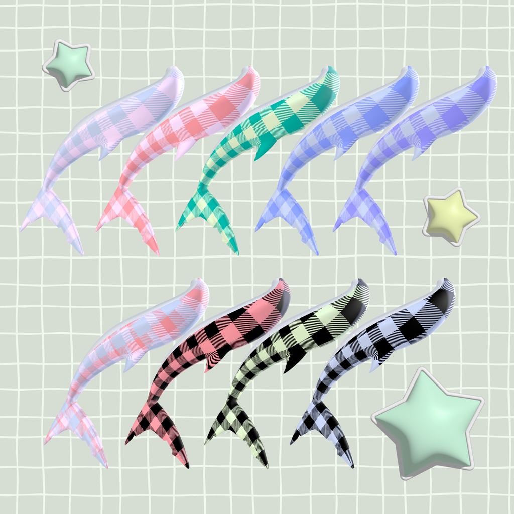 【無料版あり】ポップなしっぽ【VRChat想定】