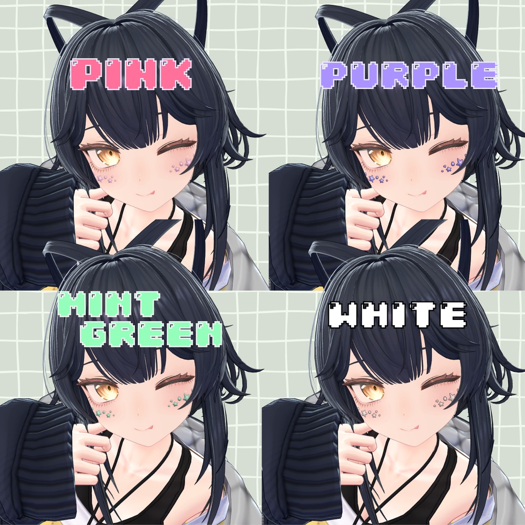 【ルチカ専用】ふぇいすでこれーしょんテクスチャ【無料配布】