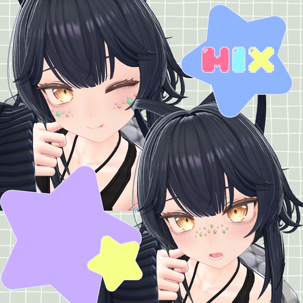 【ルチカ専用】ふぇいすでこれーしょんテクスチャ【無料配布】