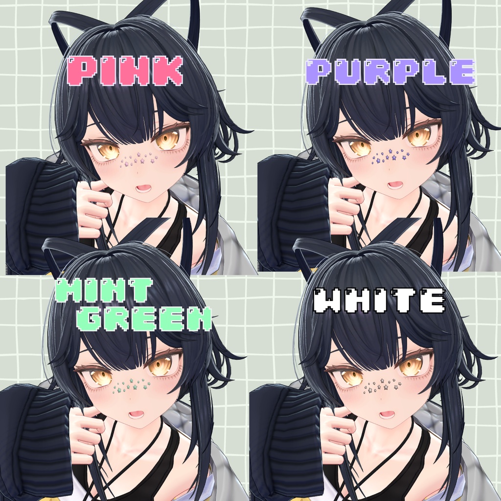 【ルチカ専用】ふぇいすでこれーしょんテクスチャ【無料配布】