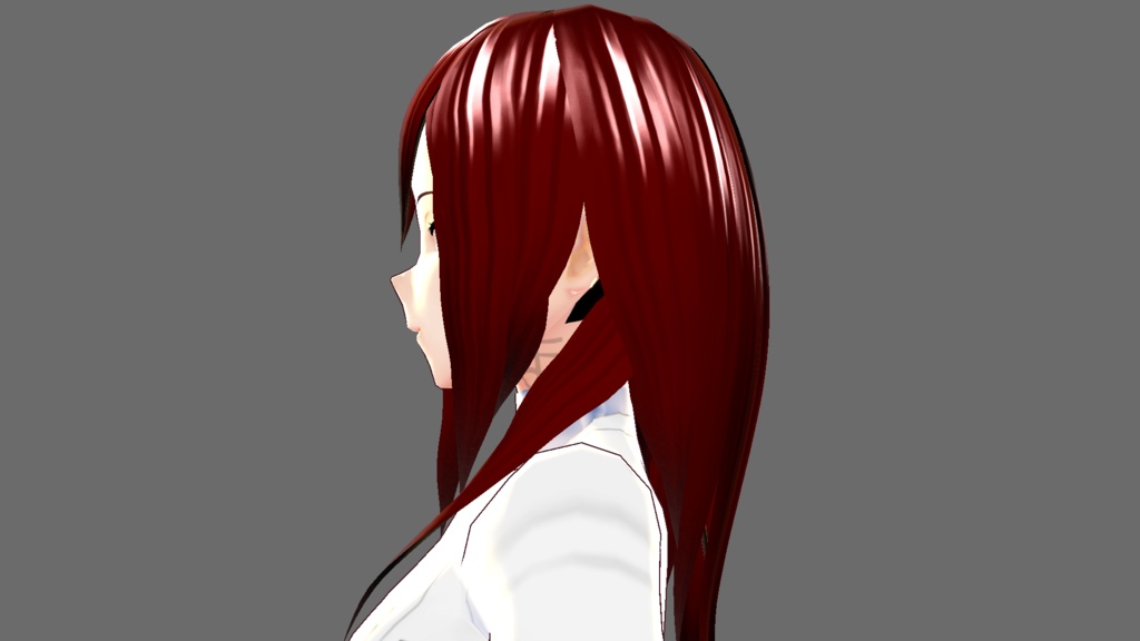 【Vroid】牧瀬紅莉栖風髪型ヘアプリセット