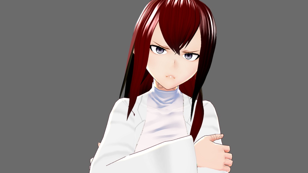 【Vroid】牧瀬紅莉栖風髪型ヘアプリセット