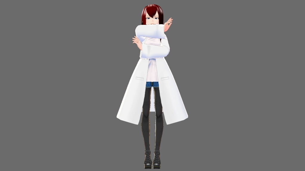 【Vroid】牧瀬紅莉栖風髪型ヘアプリセット