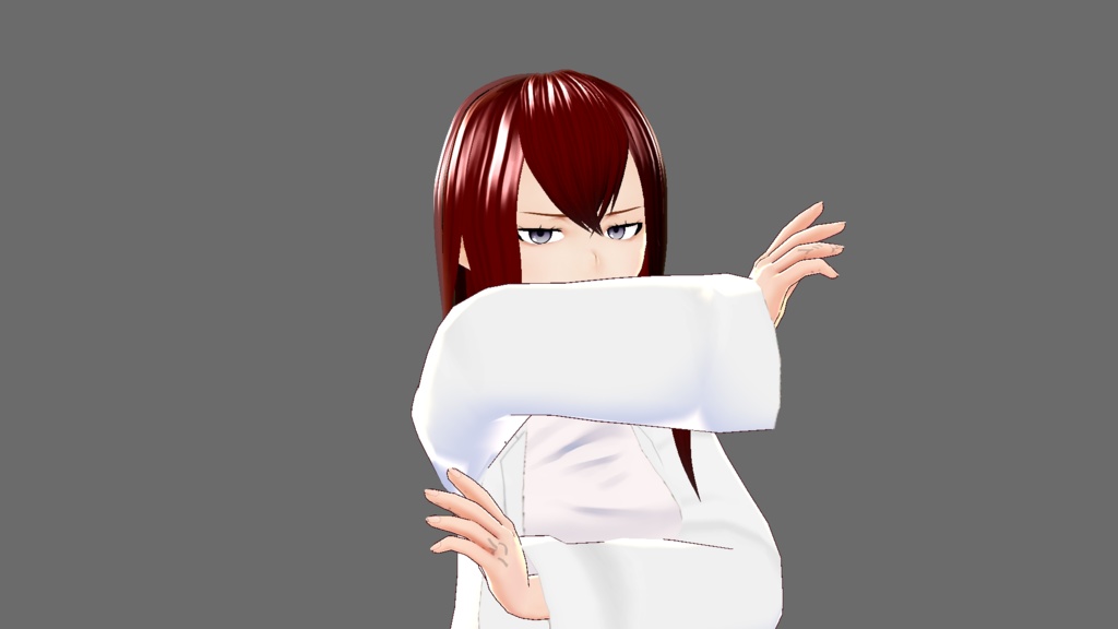 【Vroid】牧瀬紅莉栖風髪型ヘアプリセット