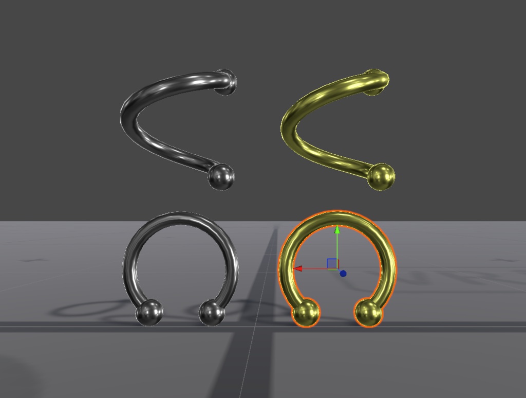 スクリュー&サーキュラーバーベル2種