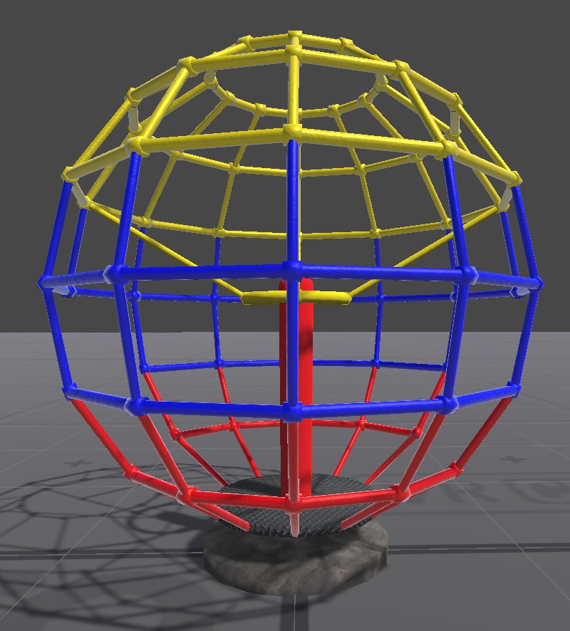 回転ジャングルジム