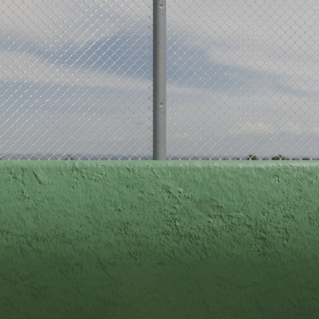 バックネットフェンス