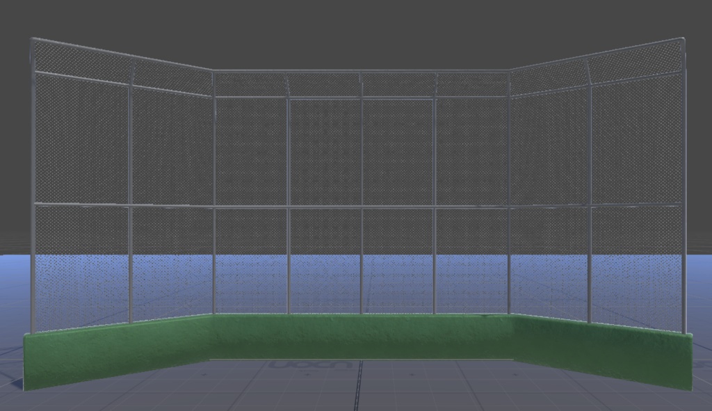 バックネットフェンス