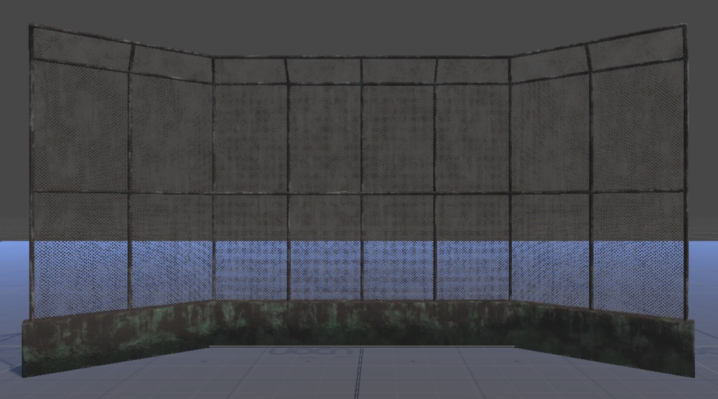 バックネットフェンス