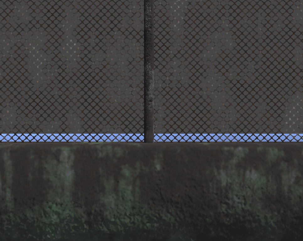 バックネットフェンス