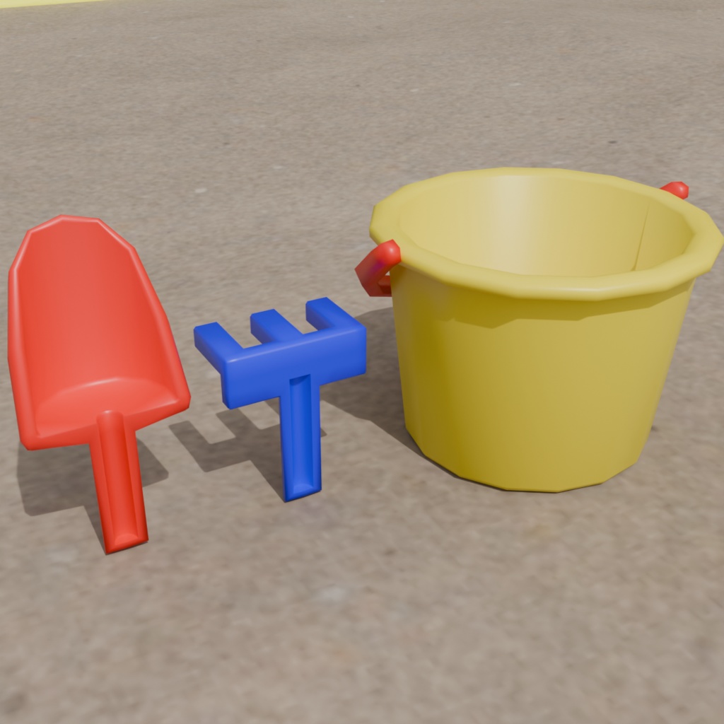 砂場とスコップセット