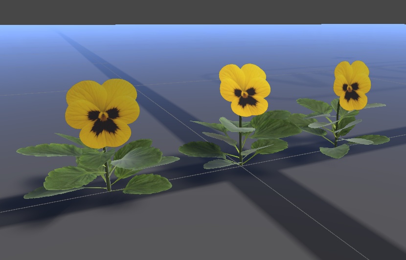 ローポリパンジー