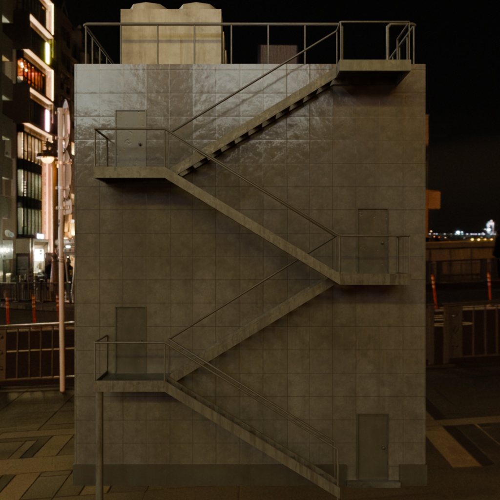 平成初期風雑居ビル