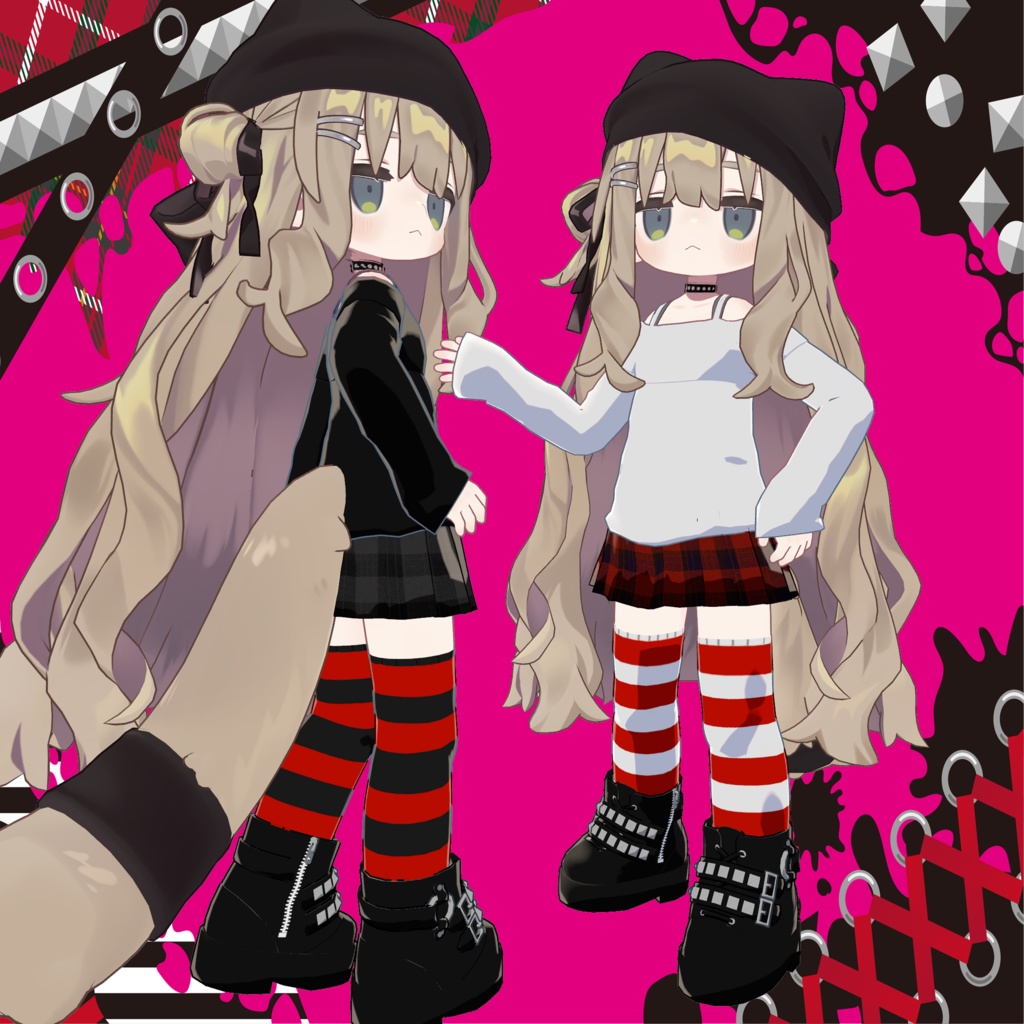 【無料有】NOISE PUNK OUTFIT – 7 Colors