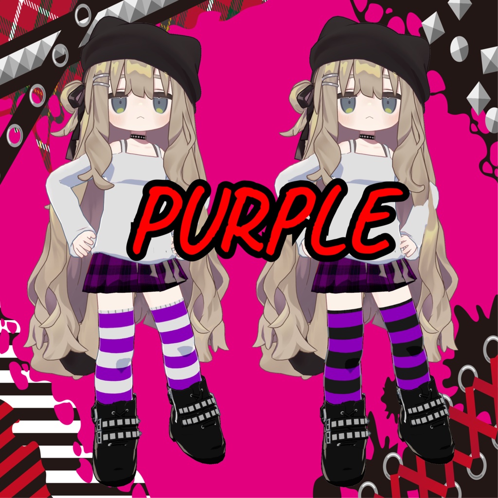 【無料有】NOISE PUNK OUTFIT – 7 Colors