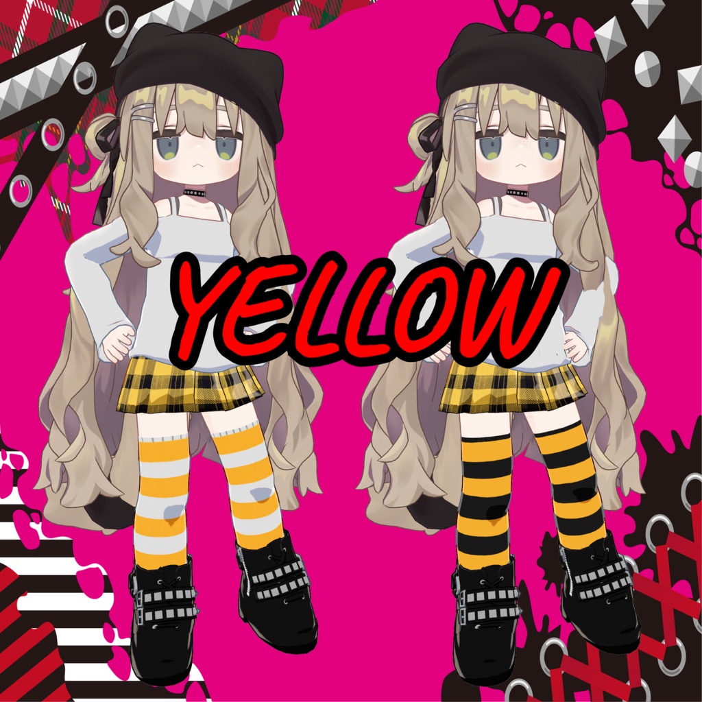 【無料有】NOISE PUNK OUTFIT – 7 Colors