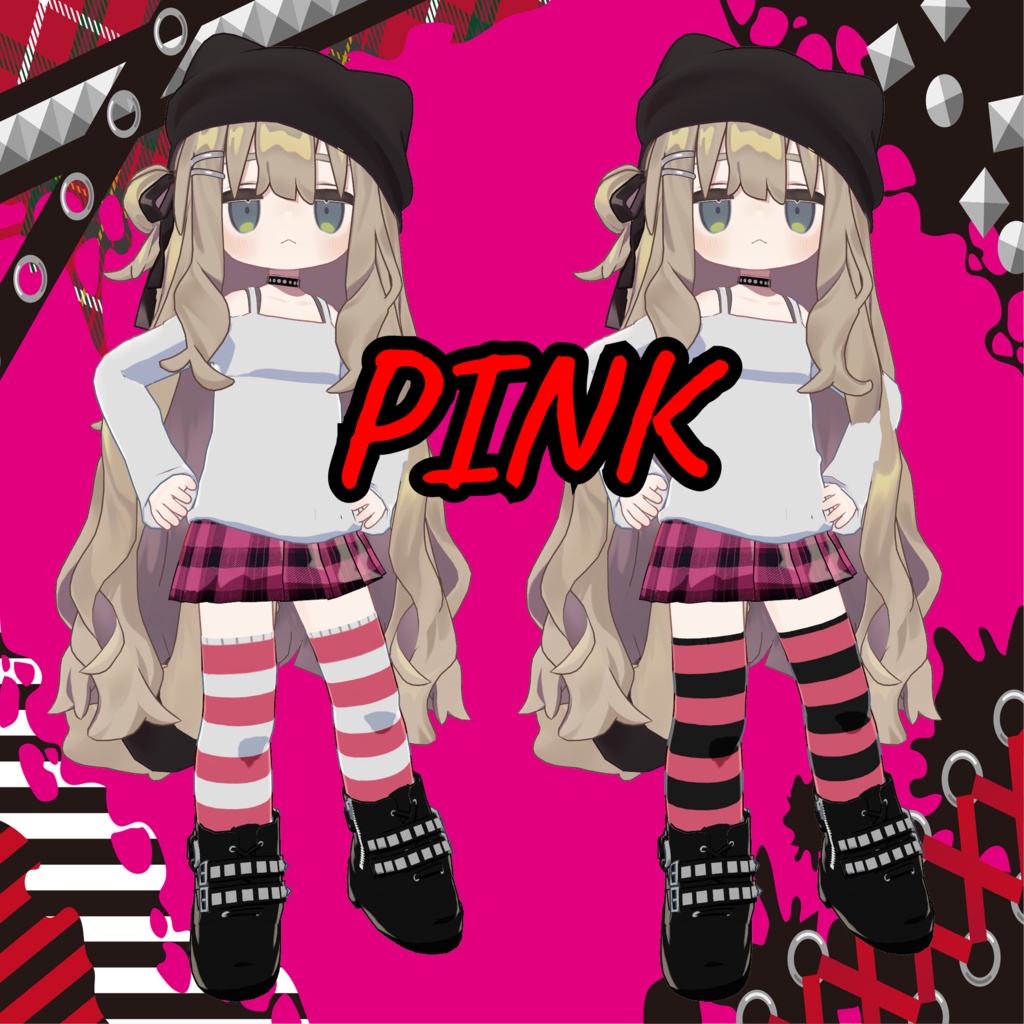 【無料有】NOISE PUNK OUTFIT – 7 Colors