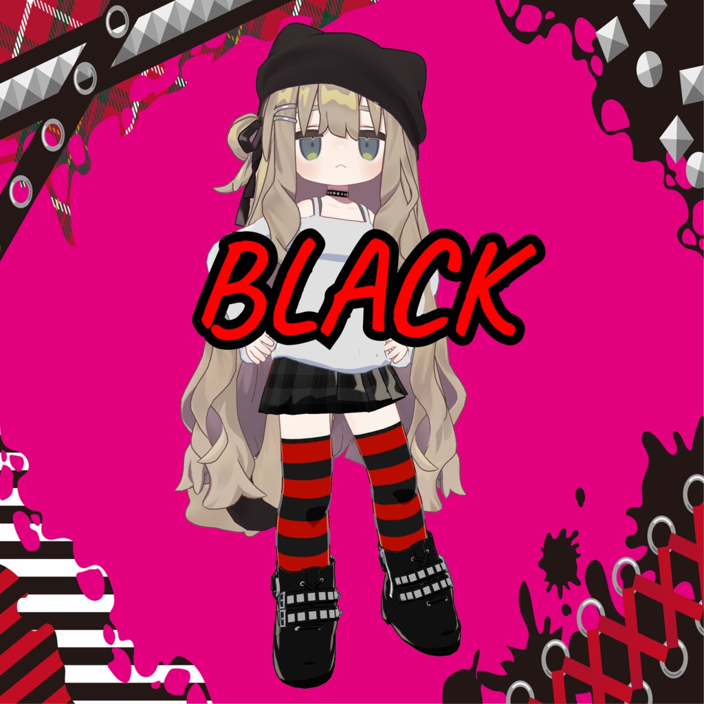 【無料有】NOISE PUNK OUTFIT – 7 Colors