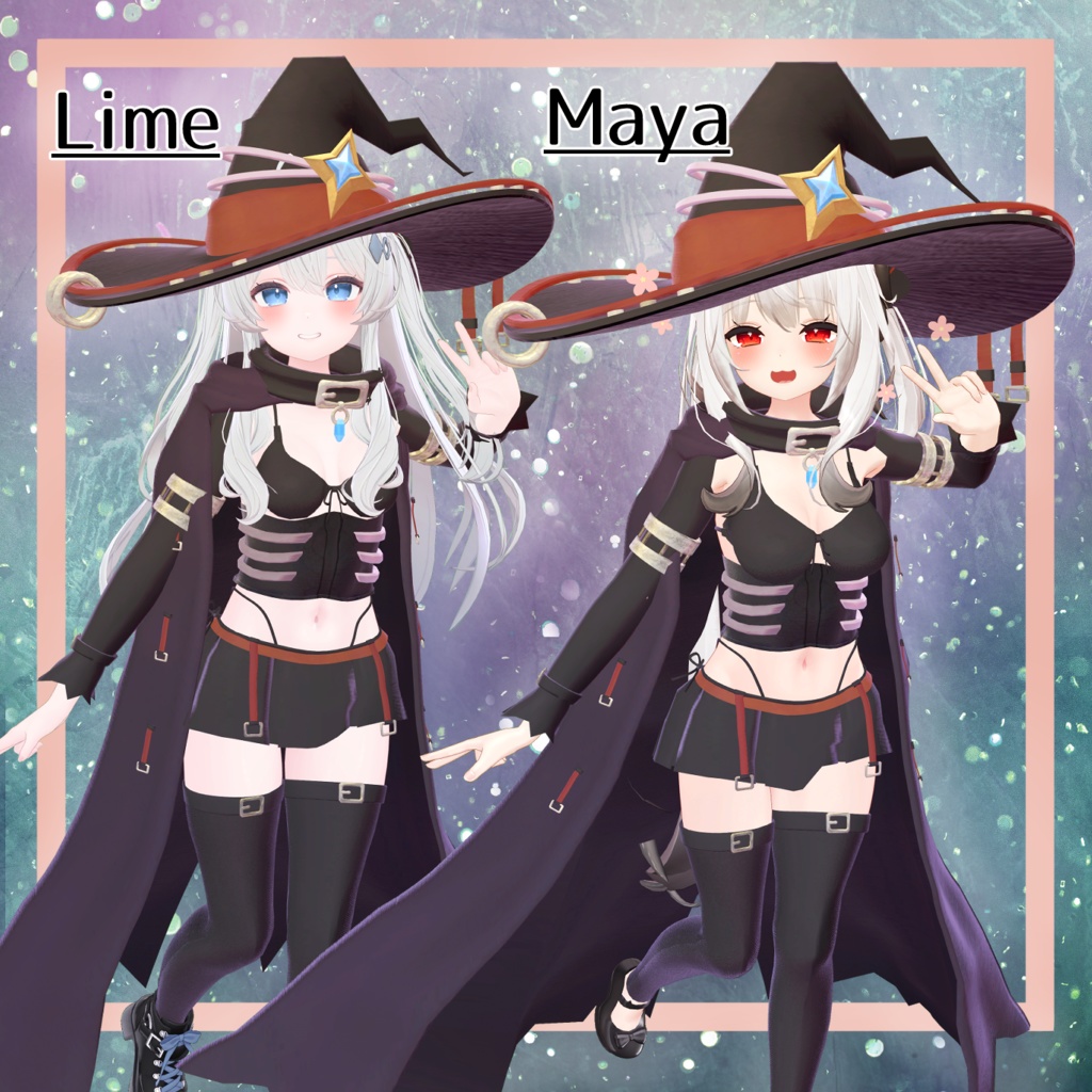 ハロウィーンウィッチ(Witch Costume)【8アバター対応】