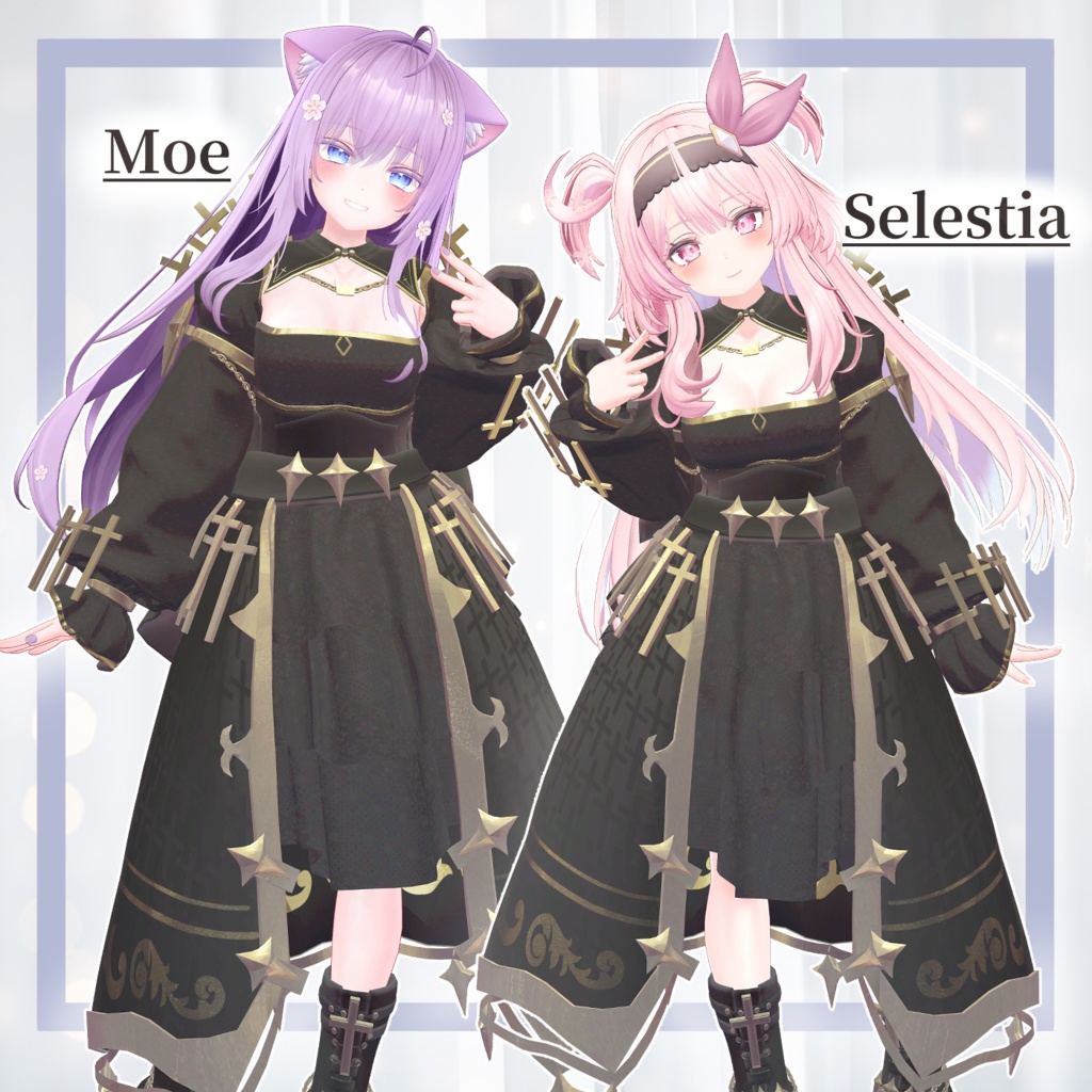 ゴシック_クロスコーデ(GOTHIC_CROSS)