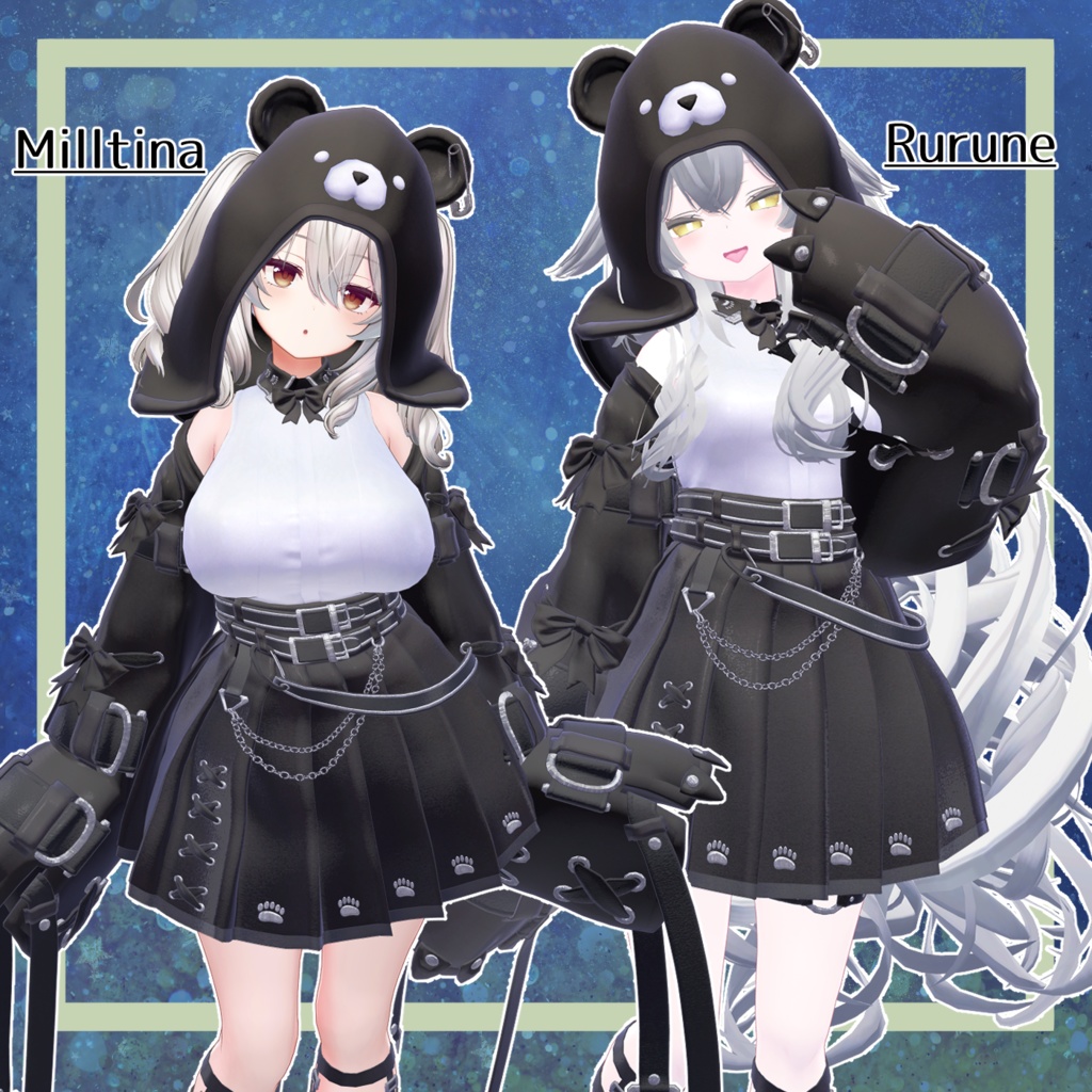 ベアフード・ブラウス【Bear_Hood_Blouse】