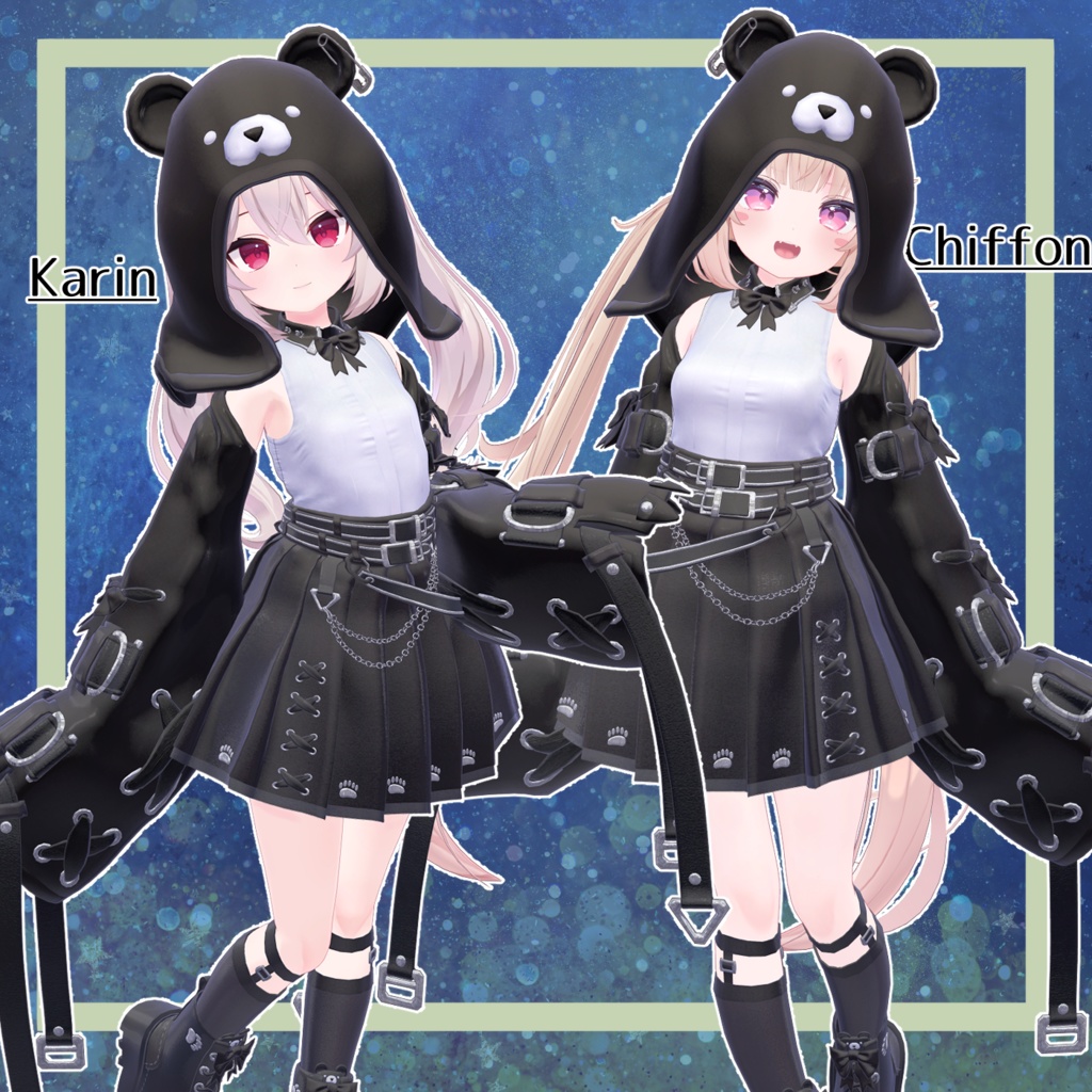 ベアフード・ブラウス【Bear_Hood_Blouse】