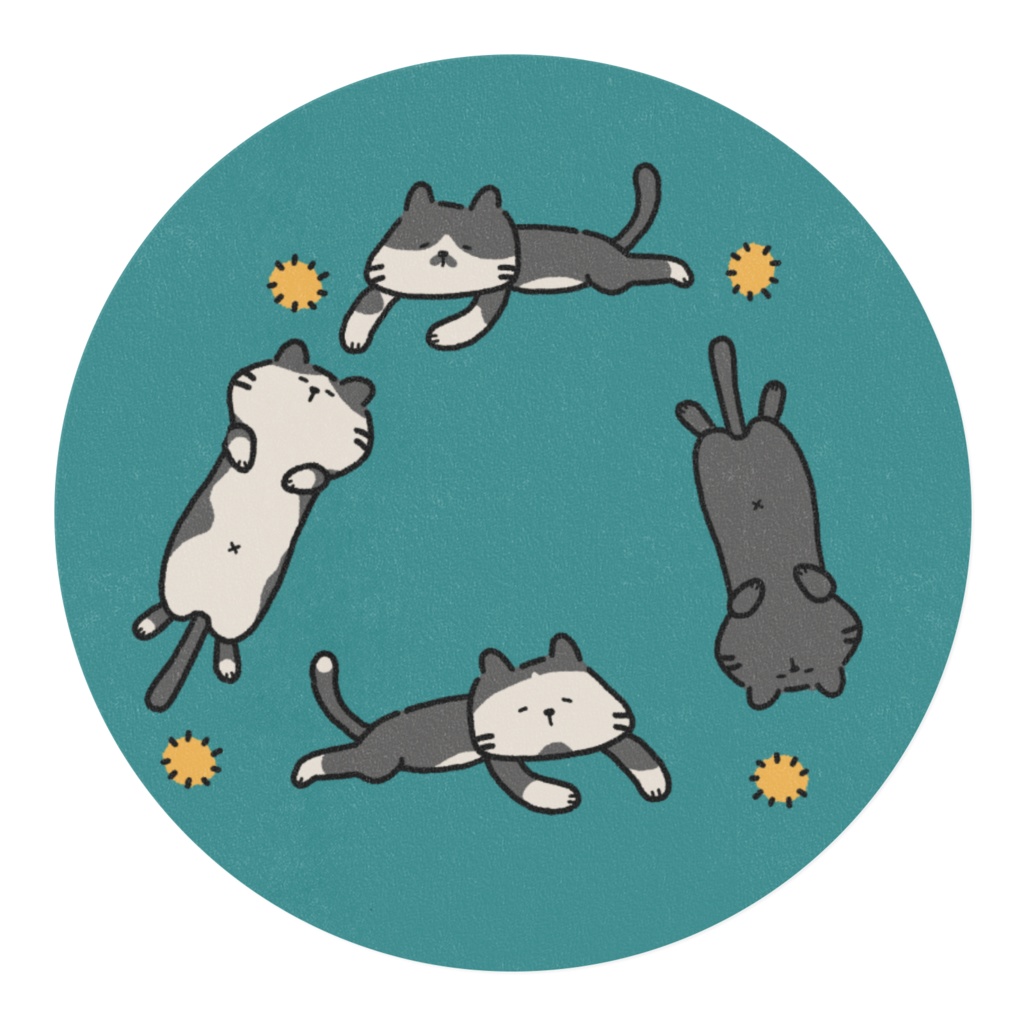 ゆる猫マスキングテープ