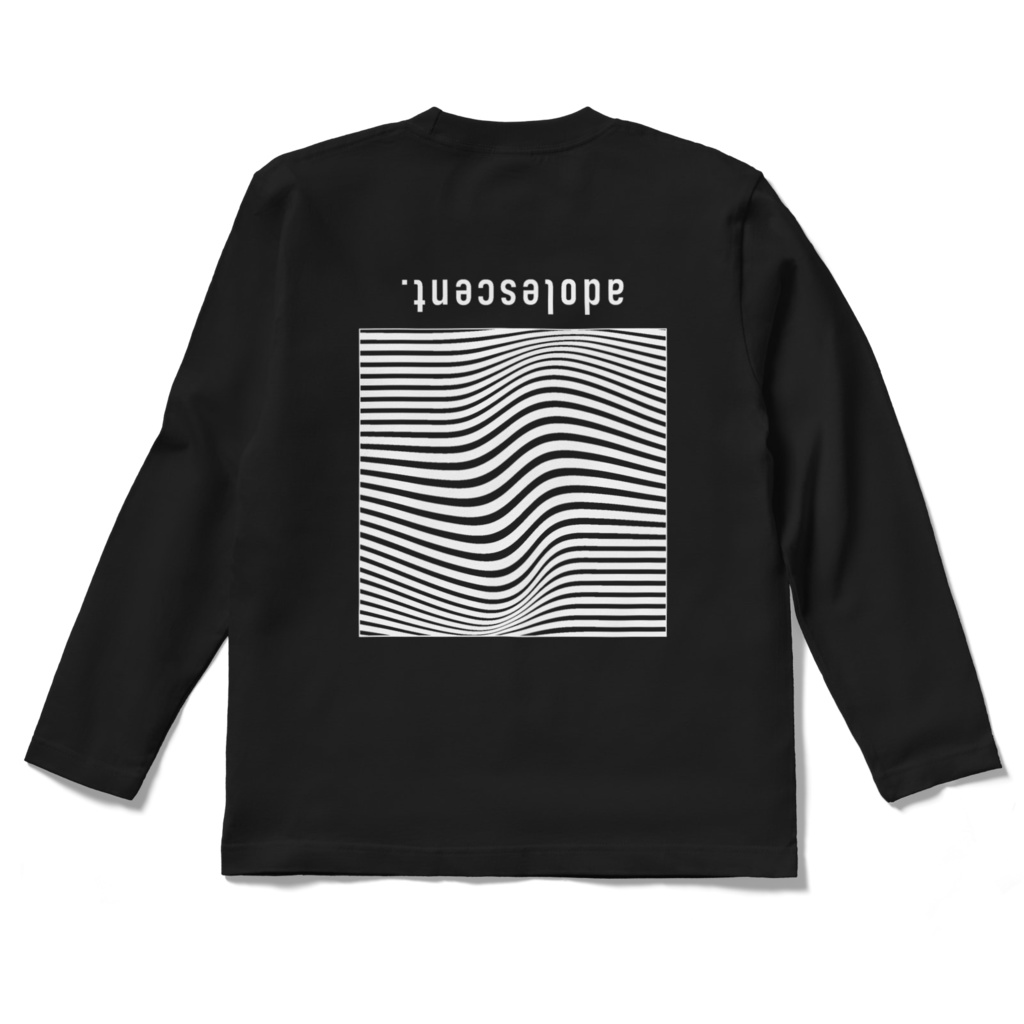 001-B NIHIL KILLED RADIO STAR 長袖黒T/両面