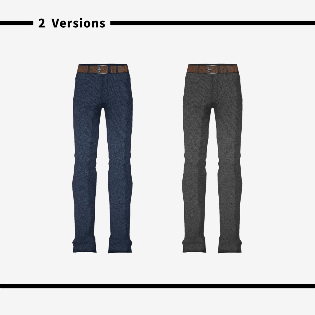 ショートダウンセット_VRoid Texture