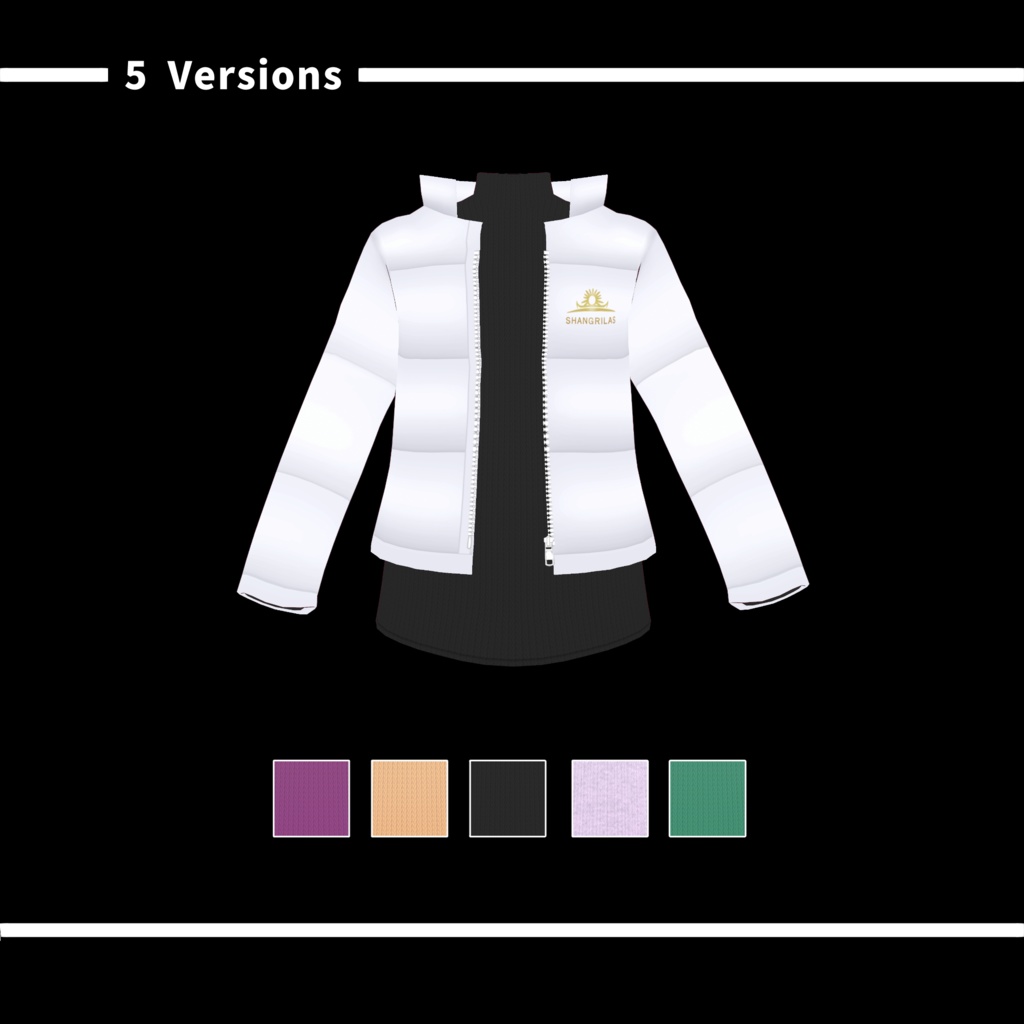 REINA_ショートダウンセット_XWear