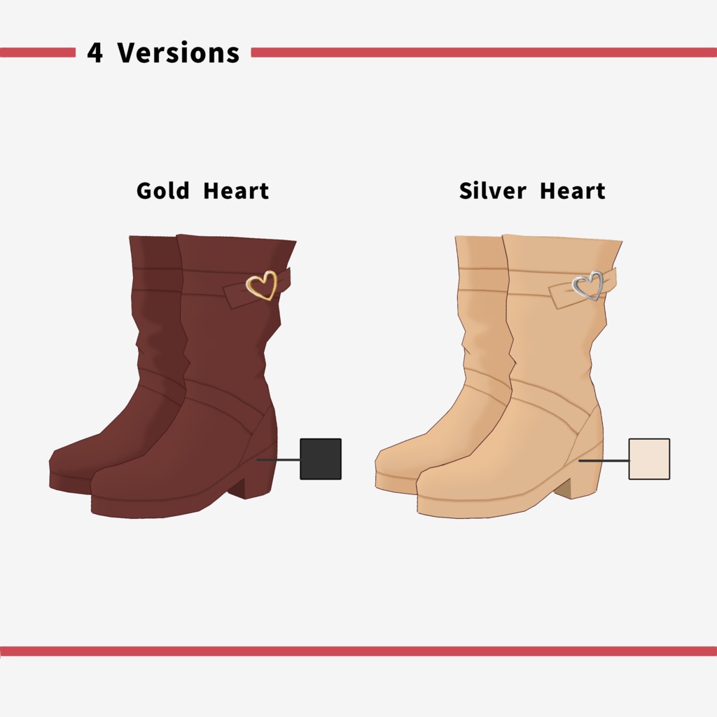 リボンニットセット_VRoid Texture