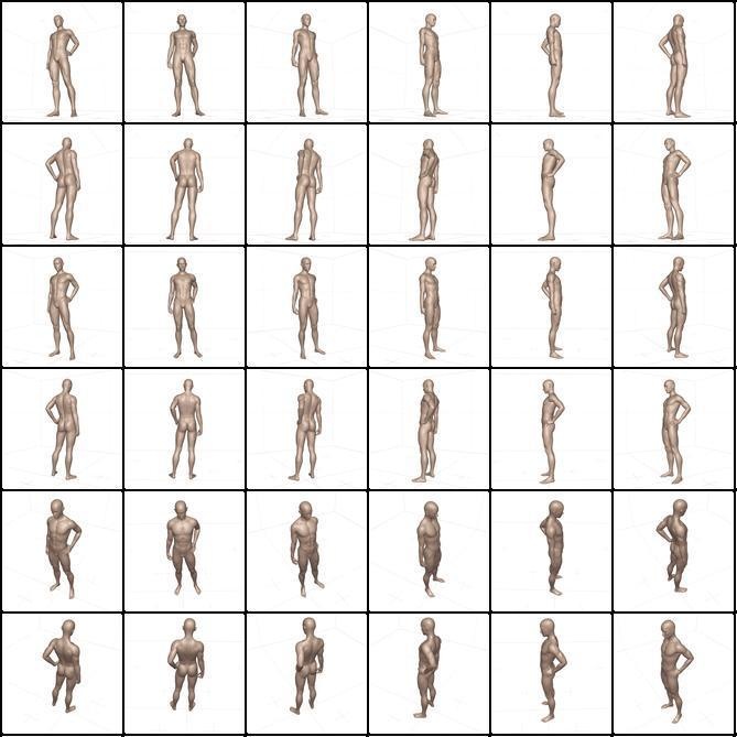 【無料】作画用の設定ポーズ集「有料版もあり」