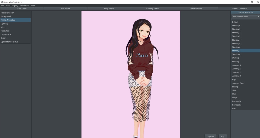 Mesh Sweater and Skirt