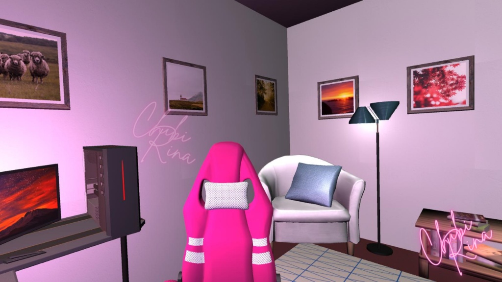 Pink office 