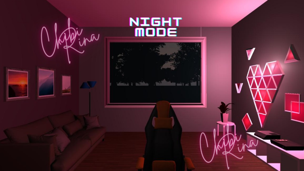 Chill heart room (Day and Night)