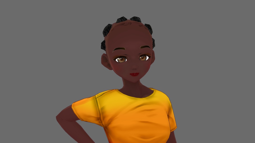 Short Curl Baby hairs