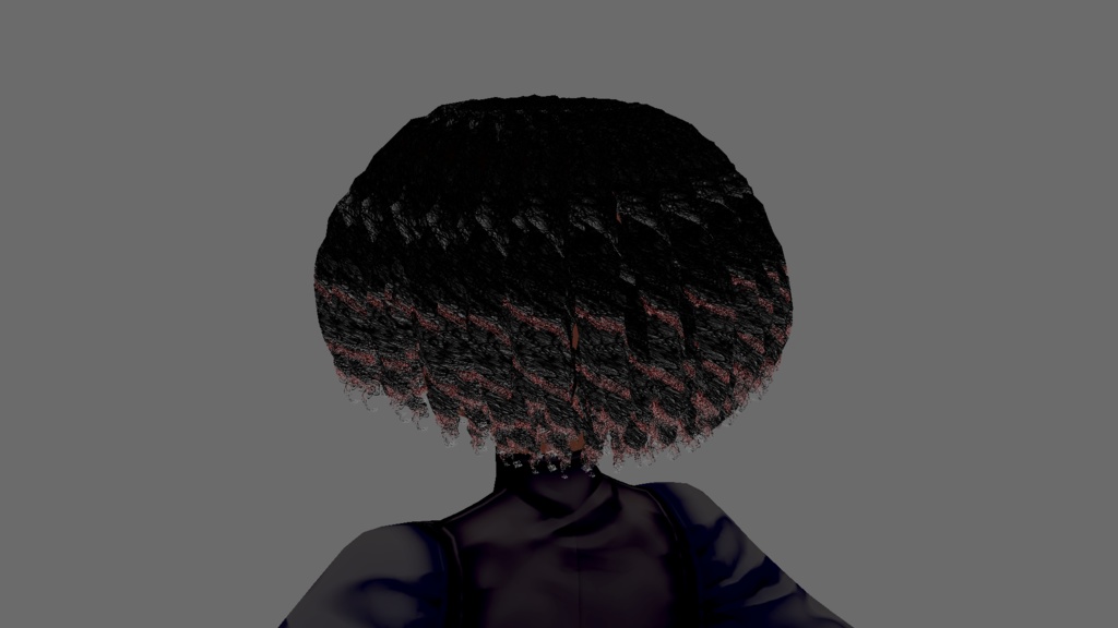 Short Bob Cut Afro