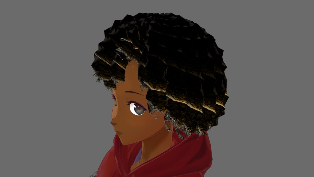 Shoulder Length Afro