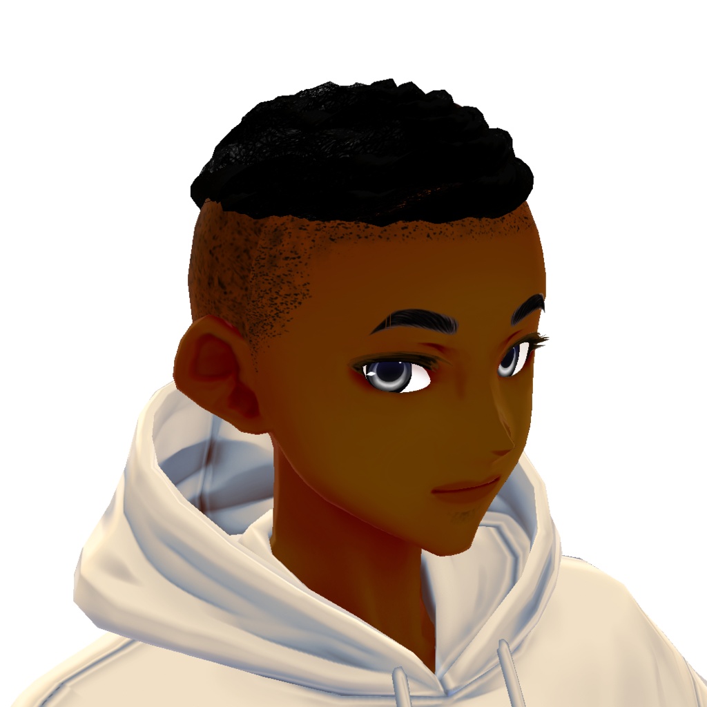 Andre - Male with Wave curly hair