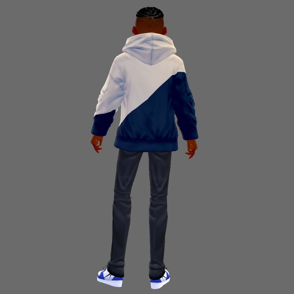 Andre - Male with Wave curly hair