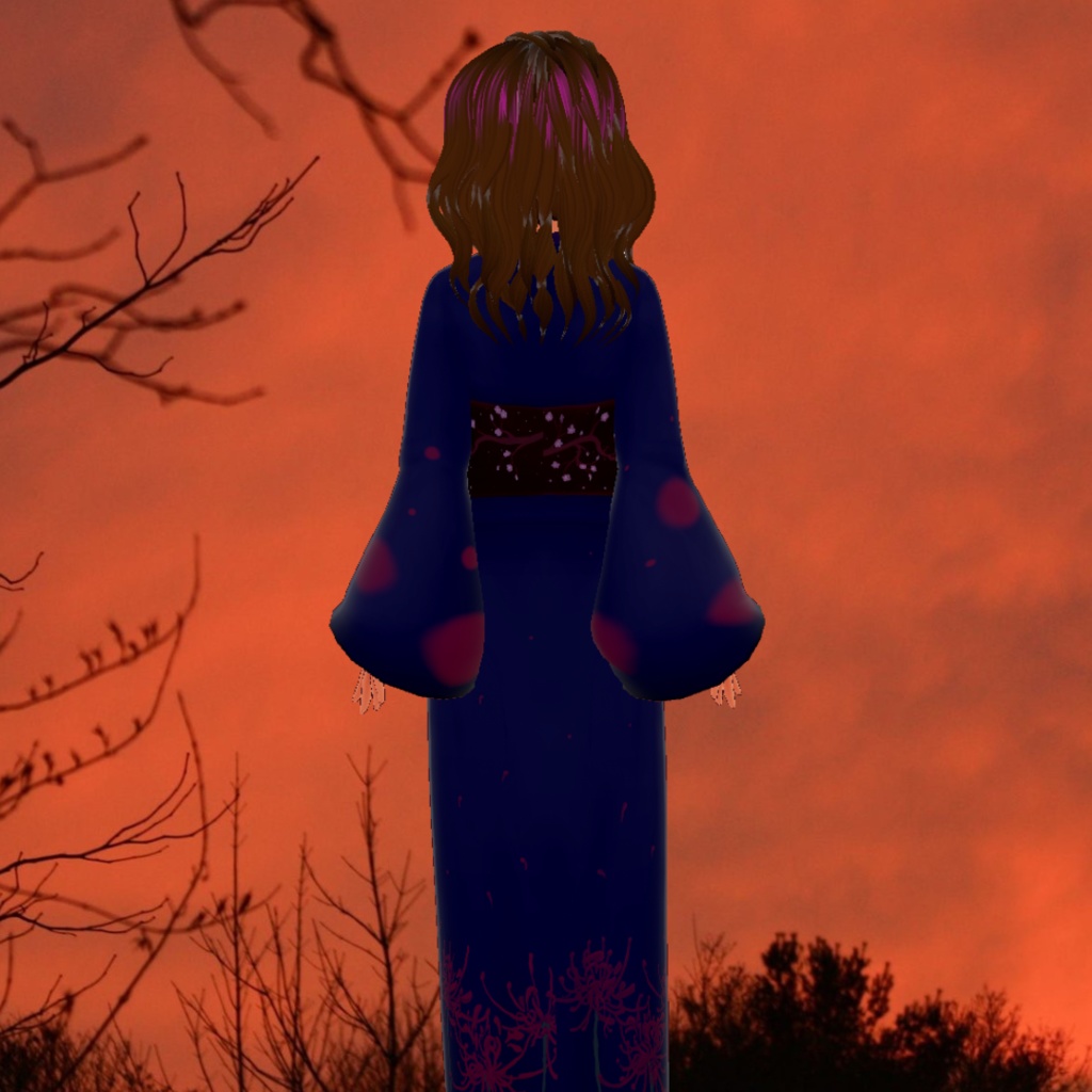 Cherry Blossom Kimono