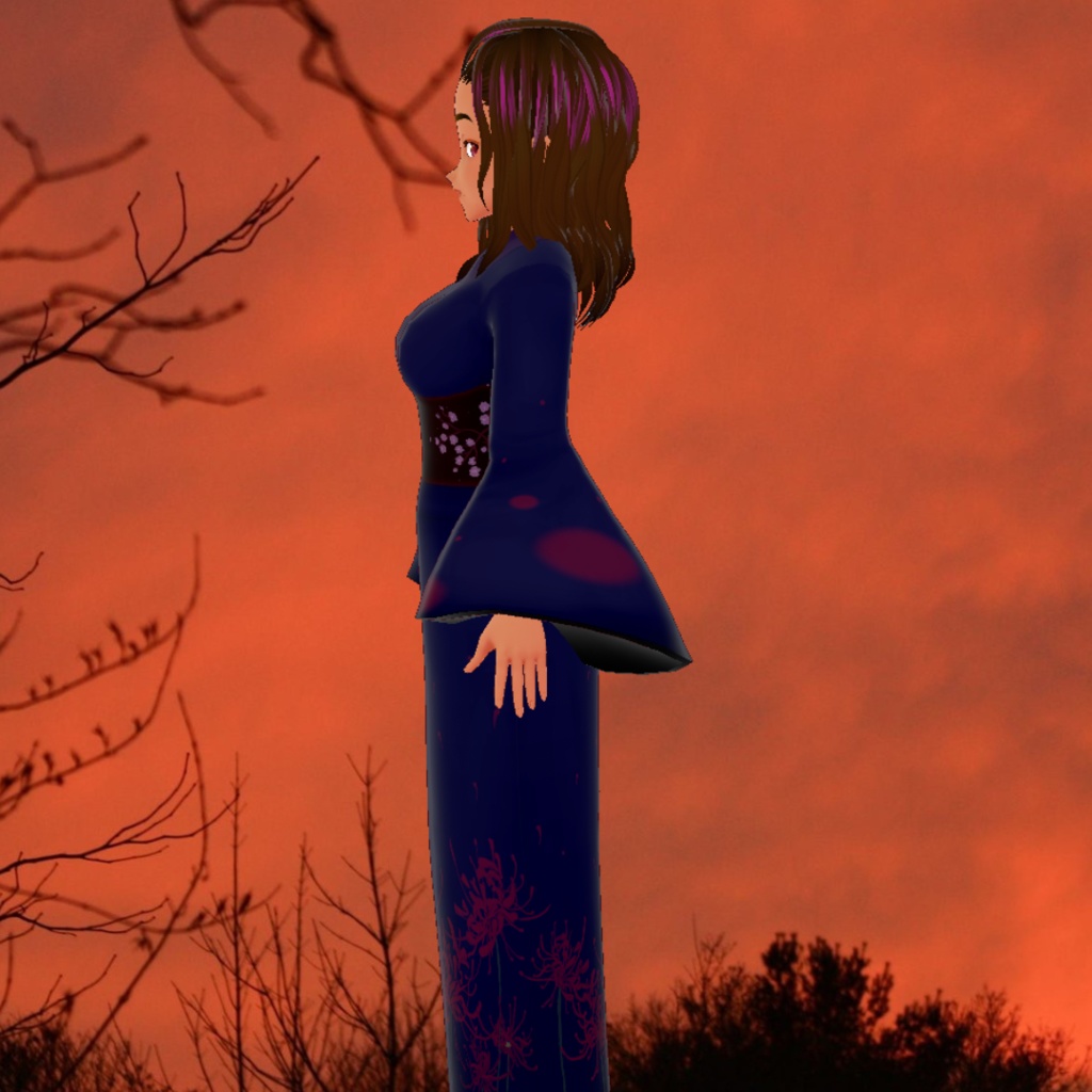 Cherry Blossom Kimono