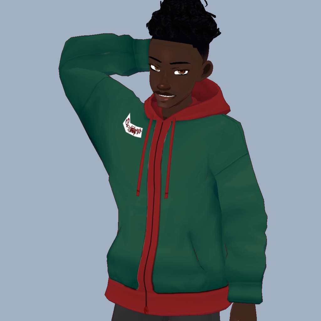 Miles Morales Casual Model (by: Beef Ice cream)
