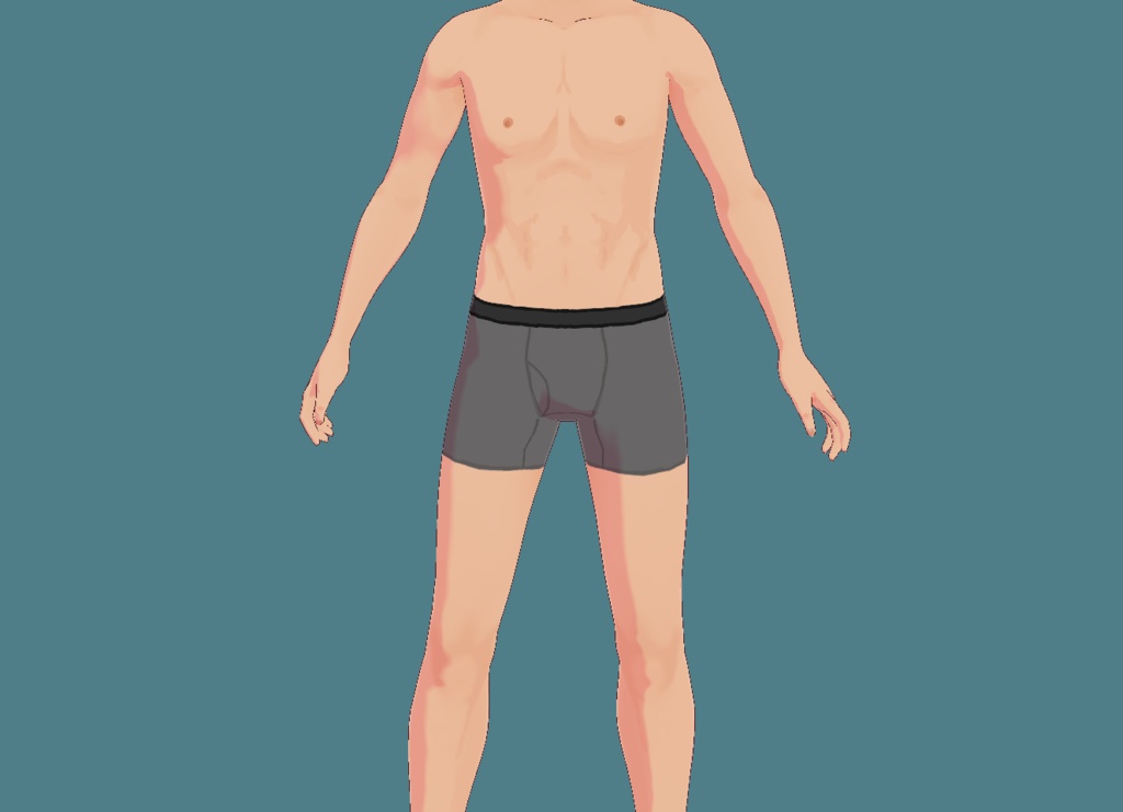 FREE MALE Dark skin pack (5 Different Tones)