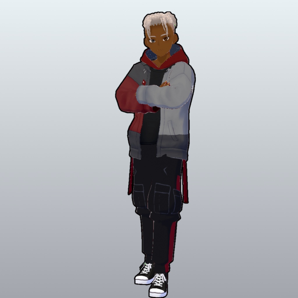 Black Male with blonde dreads