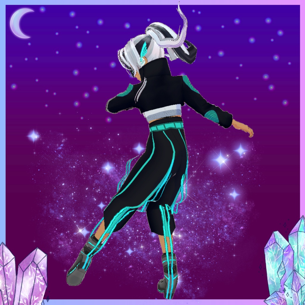 Futuristic Cyberpunk Character